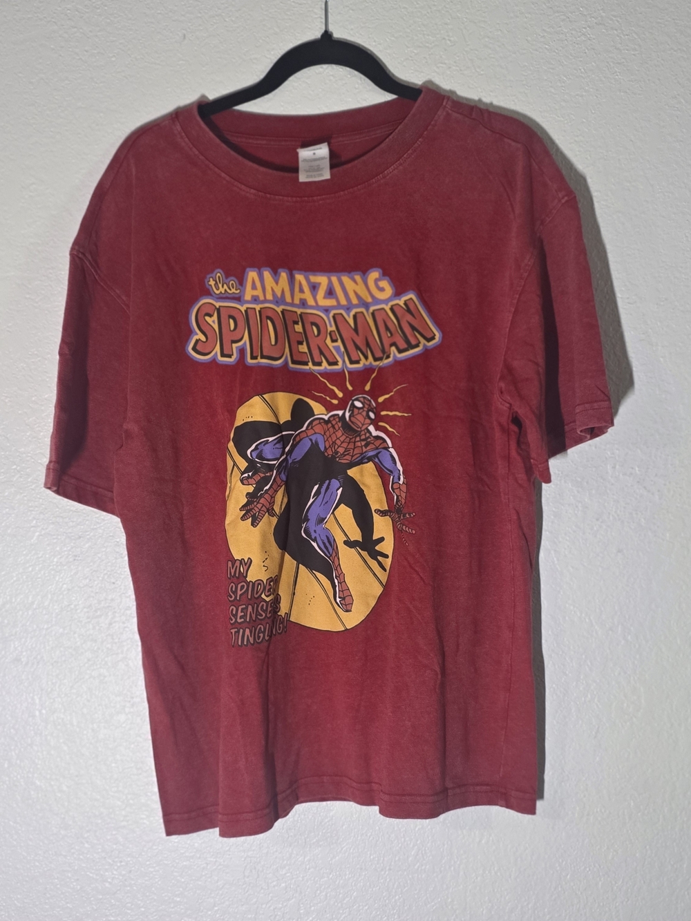 Marvel Red The Amazing Spider-Man Graphic Tee